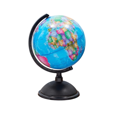 Picture of 20cm Blue Ocean World Globe Map With Swivel Stand Geography Educational Toy Gift