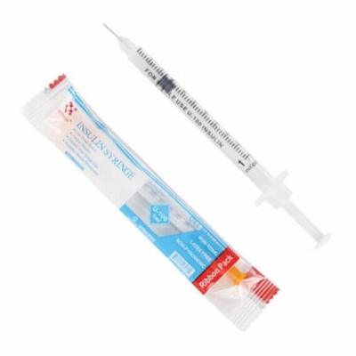 Picture of Insulin Syringe 1mL 31G 100 Pcs