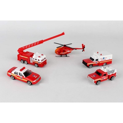 Picture of Die cast METAL CAR set for kids Vehicle Gift Pack 5-Pieces - Car Toy