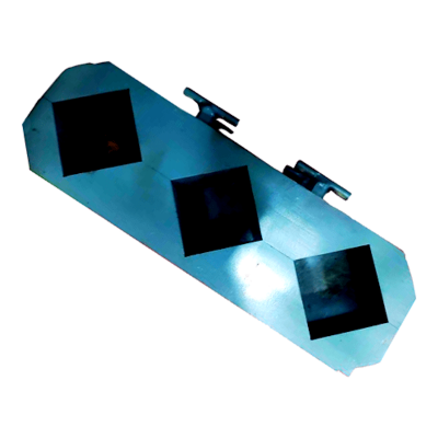 Picture of Concrete Test 3 Gang Cube Mold 50mm x 50mm x 50mm