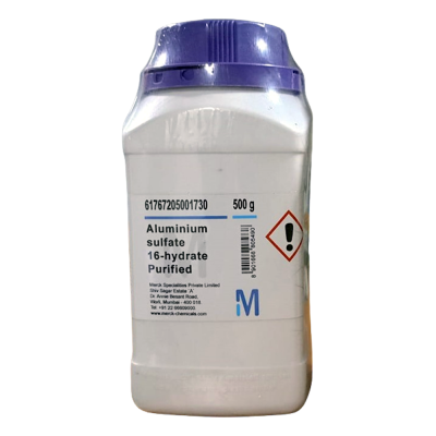 Picture of Aluminium Sulfate 500gm Lab Grade, Merck India
