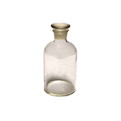 Picture of Glass Reagent Bottle 60ml Narrow Mouth with Glass Stopper