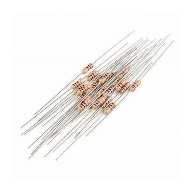 Picture of 10 Pcs 1KΩ 1/4W Resistors (Kilo Ohm)