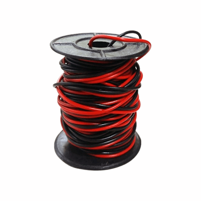 Picture of 10 Yards Red and Black Cable 23/076 with Bobbin