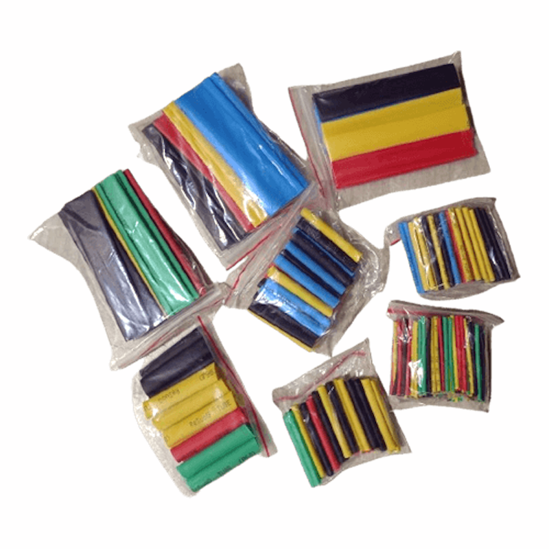 Picture of 328Pcs 8 Types Heat Shrink Tubes 1mm to 10mm