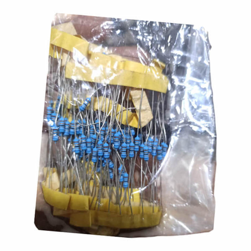 Picture of 68 Ohm Resistor 0.25W 100 Pcs