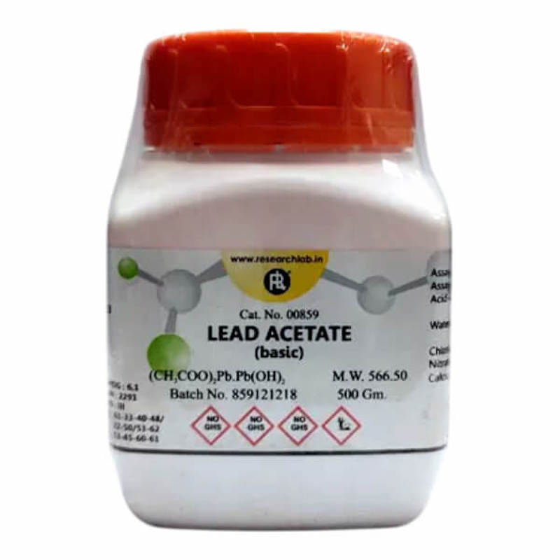 Picture of Lead Acetate 500g Basic ResearchLab India
