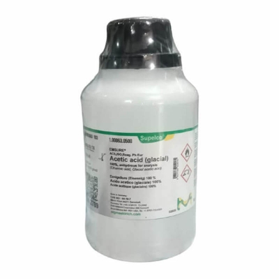 Picture of Glacial Acetic Acid 100% 500mL, Merck