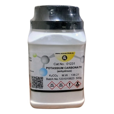 Picture of Potassium Carbonate Anhydrous 500gm ResearchLab, India