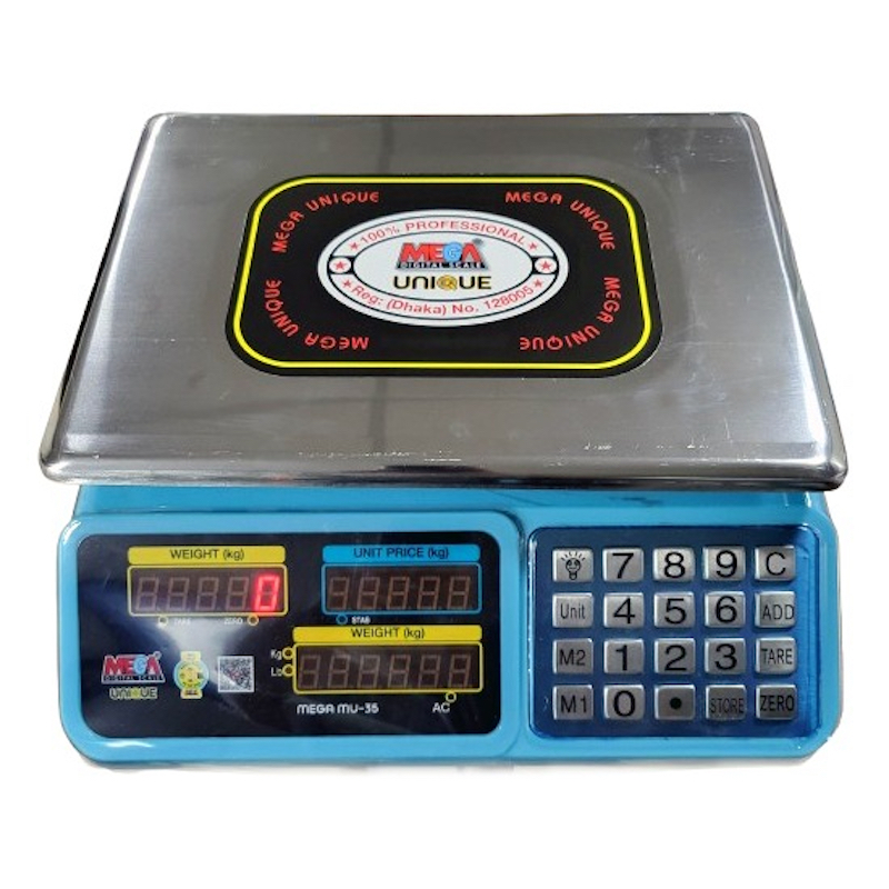 Picture of Mega Digital Weight Scale 35Kg Unique
