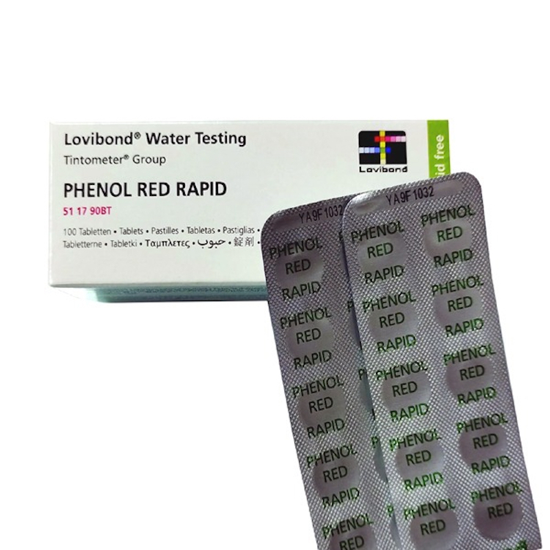 Picture of Lovibond Phenol Red Rapid Tablet 10 Pcs