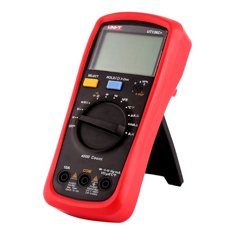 Picture of UNI-T Digital Multimeter UT136C+ Voltage Current Temperature Capacitance Meter