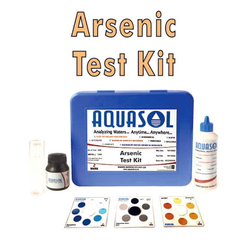 Picture of Arsenic Test Kit 100 Tests Aquasol