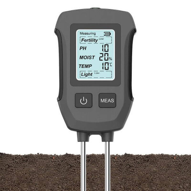 Picture of Precision 5 in 1 Soil Tester Fertility, Moisture, Temperature, pH and Sunlight Meter