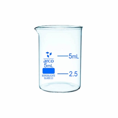Picture of Arco Glass Beaker 5mL Low Form with Spout