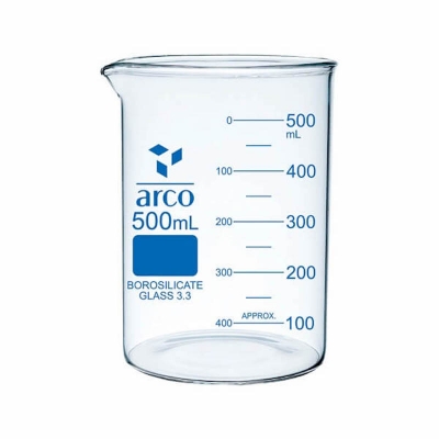 Picture of Arco Glass Beaker 500mL Low form with Spout