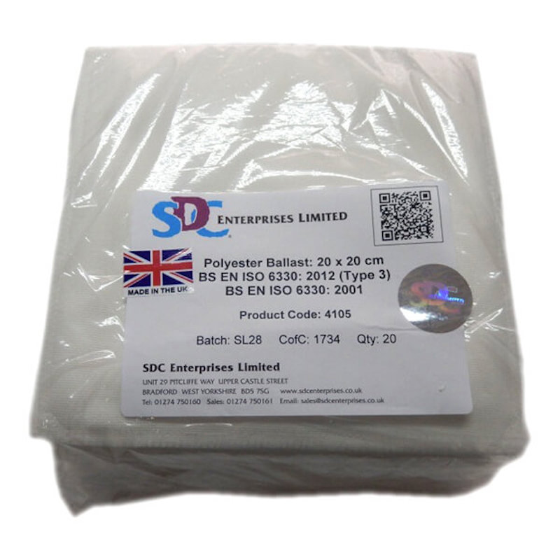 Picture of SDC Polyester Ballast 20x20cm 20 Pcs Pack