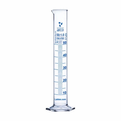 Picture of Arco Measuring Cylinder 50mL Class-A Hexagonal Base