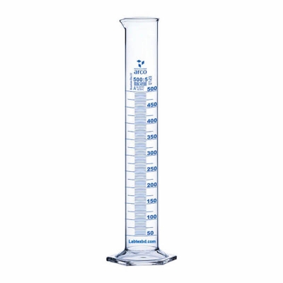 Picture of Arco Measuring Cylinder 500mL Class-A Hexagonal Base