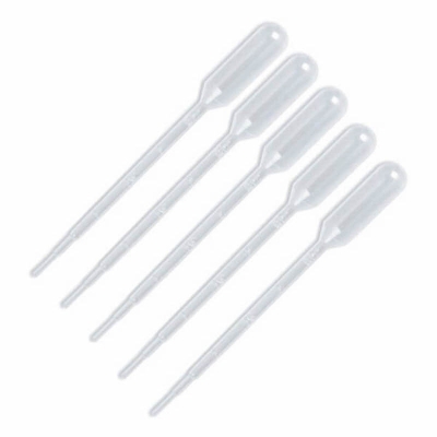 Picture of 3mL Plastic Dropper 5 Pcs China Dropper