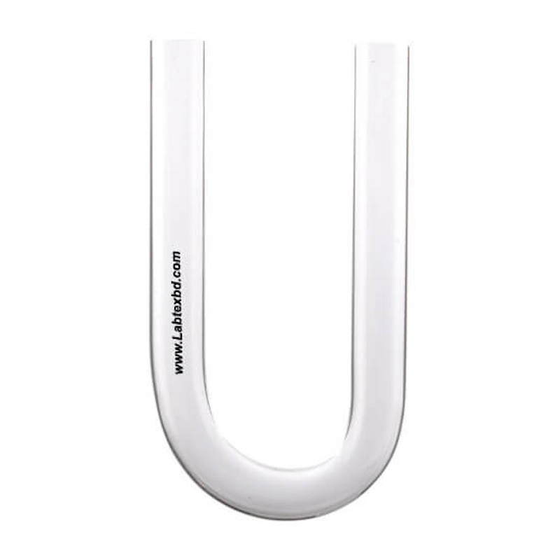 Picture of U Shaped Glass Tube for Laboratory Use