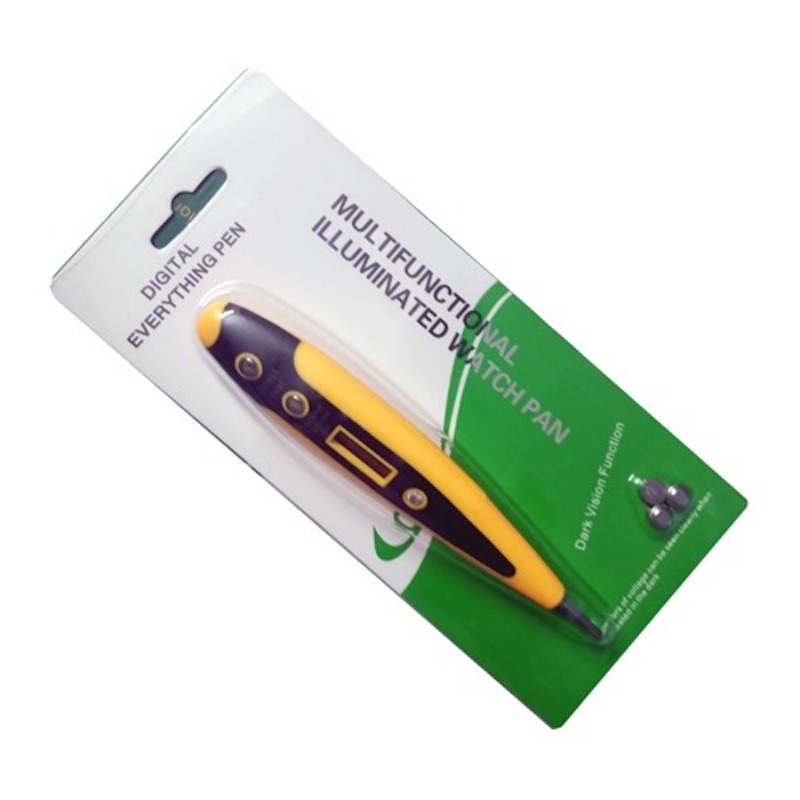 Picture of Digital Everything Pen Illuminated Watch Pan