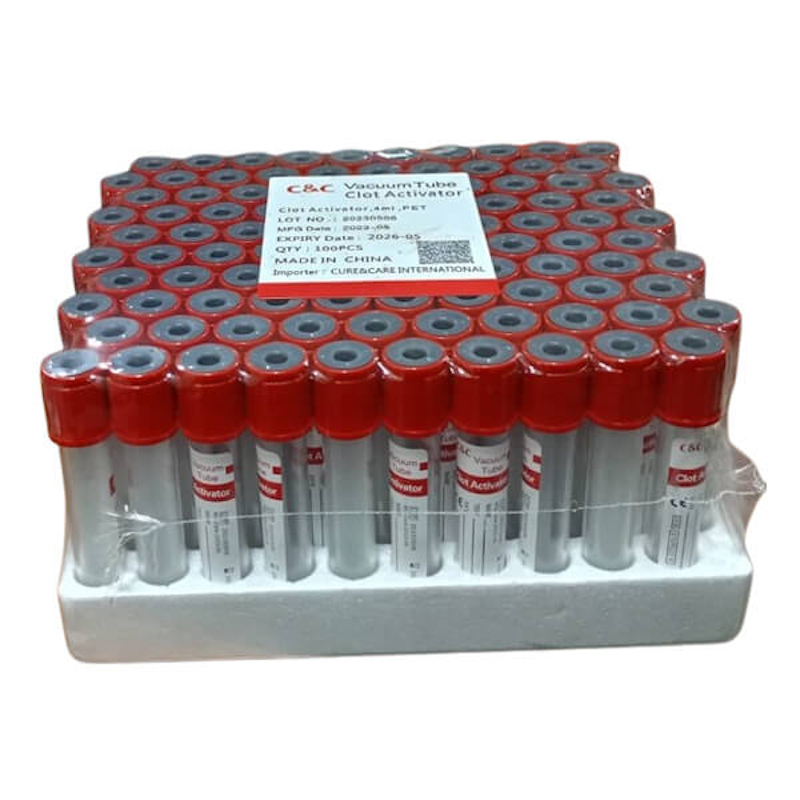 Picture of Blood Collection Tube 4mL Vacuum Tube 100Pcs