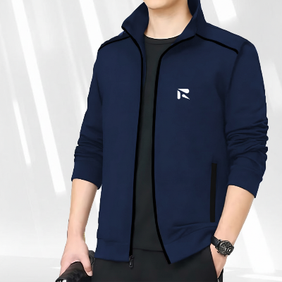 Picture of Men's Premium China Bonded Jacket (Navy Blue)