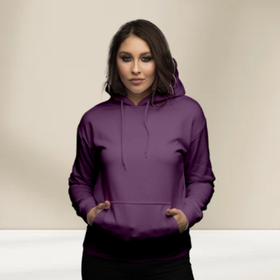 Picture of Snow Soft Ladies Hoodie - Purple