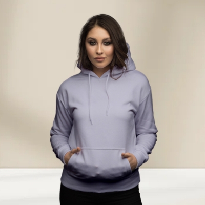 Picture of Snow Soft Ladies Hoodie - Baby Pink