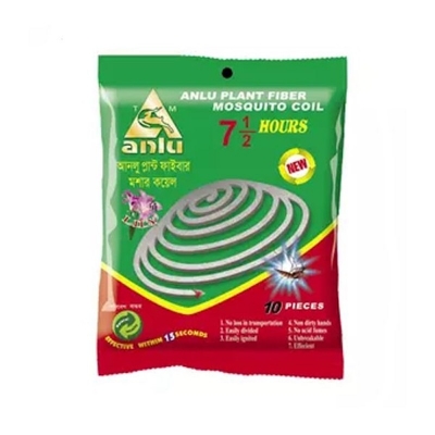 Picture of Anlu Mosquito Coil Plant Fiber Coil 5 packet 50 pcs