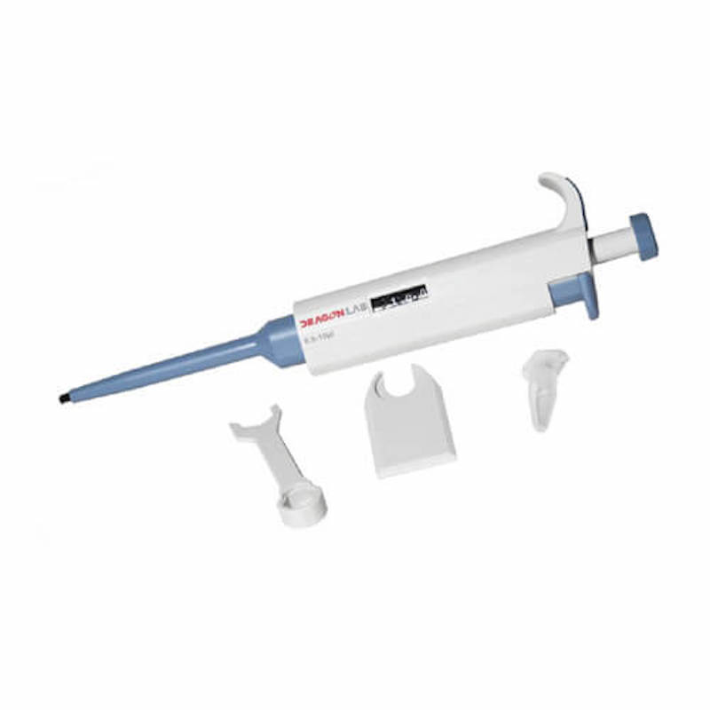 Picture of DragonLab Adjustable Single Channel Micropipette 0.5-10uL