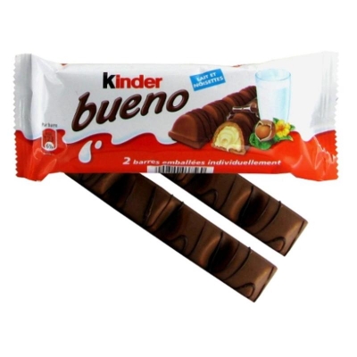 Picture of Kinder bueno 2 bars pack 1 Pcs - 43 g