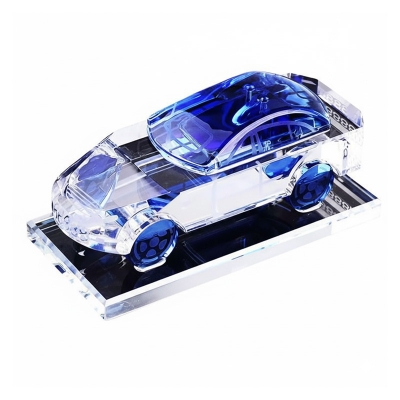 Picture of Handmade Crystal Glass New Model Honda Car HOME DECOR