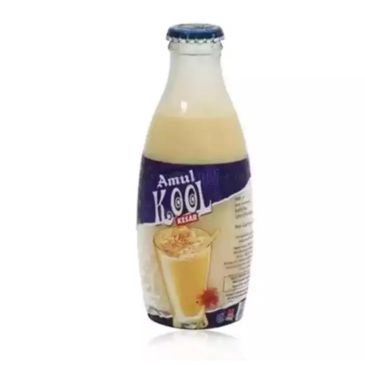 Picture of AMUL_KOOL PREMIUM KESAR 150ML Glass Bottle - 1pack