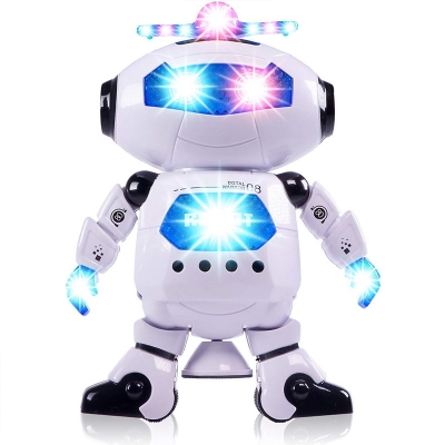 Picture of Ngel Super Hero Dance Hero I Bumblebee Dancing Light and Music Figure Revenge Robot Toy