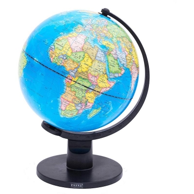 Picture of 25 cm Blue Ocean World Globe Map With Swivel Stand Geography Educational Toy Gift