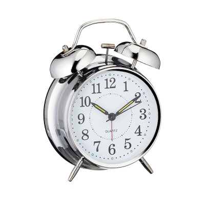 Picture of Alarm Clock/Twin Bell Table Clock - Loud Alarm Clock - Stylish Timekeeping for Home Office & Students - Vintage Retro Classic - wall clock