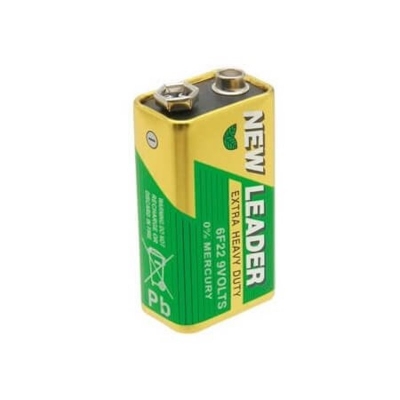 Picture of New Leader 9V Battery Extra Heavy Duty 0% Mercury