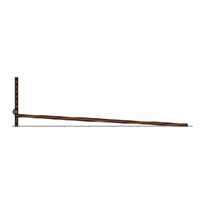 Picture of Galileo's Inclined Plane - Wooden Board