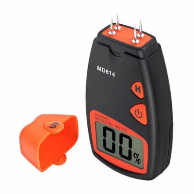 Picture of Wood Moisture Meter 4 Pins Digital Tester MD-814
