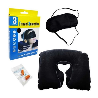 Picture of Travel Neck Pillow Set 3 in 1
