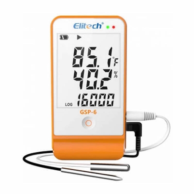 Picture of Elitech Temperature and Humidity Data Logger GSP-6