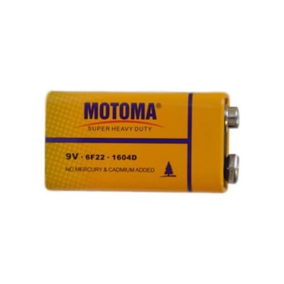 Picture of MOTOMA Super Heavy Duty 9V Battery 6F22