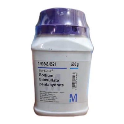 Picture of Sodium Thiosulfate Pentahydrate, 500gm Merck, India