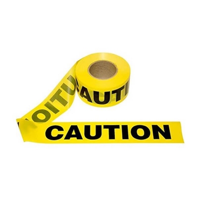 Picture of Caution Tape Yellow Caution Barricade Tape