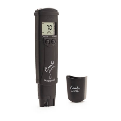 Picture of Hanna 3 in 1 Combo Tester (pH, EC and TDS) Meter HI98129