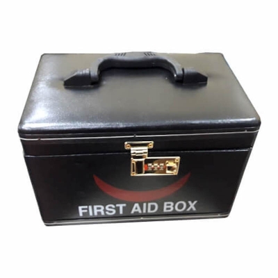 Picture of Family First Aid Box - Black Color 12"X7"