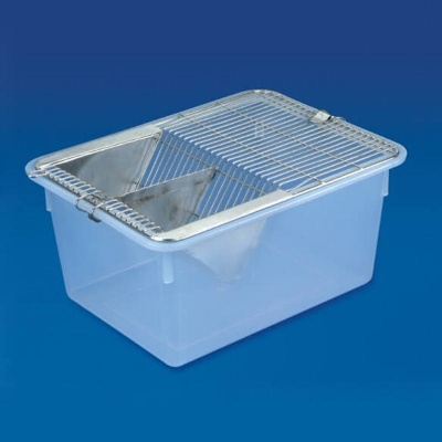 Picture of PolyLab Animal Cage, Single Grill Mice Cage