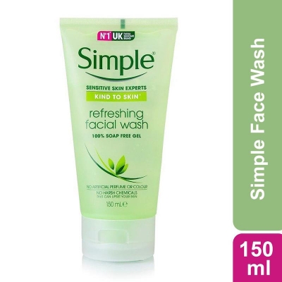 Picture of Simple Kind to Skin Refreshing Facial Wash (150ml) UK